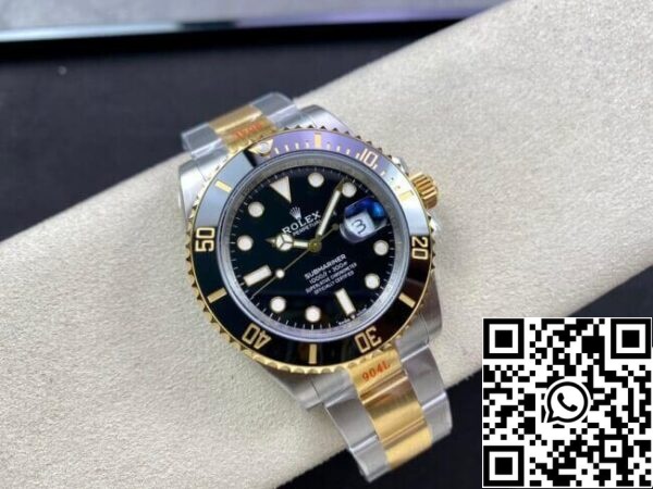 6 9 Rolex Submariner M126613LN-0002 41MM 3235 mozgás VS Gyári fekete számlap