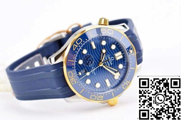 6 92 efc7853c 1ac0 4902 8b44 10772ee81308 Omega Seamaster Diver 300M 210.22.42.20.03.001 1:1 Best Edition VS Factory Cinturino in gomma