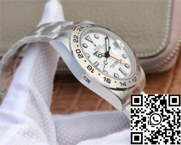 6 96 65961dc1 7d44 46e3 a69f 5b8aeb5d4274 Rolex Explorer M216570-0001 1:1 Best Edition GM Factory V4 fehér számlapú, legjobb kiadás.