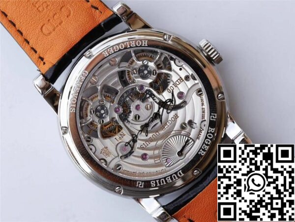 6 99 36bdff5a caec 4fb3 bcbe 88bac1d2dfae Roger Dubuis Hommage RDDBHO0562 1:1 Best Edition JB Factory Silver Dial Swiss RD100