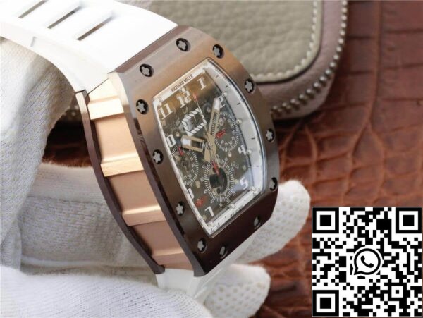 6 9 9803f701 456a 4a88 8947 a59af399d44b Richard Mille RM011 1:1 Best Edition KV Factory Ceramic White Strap