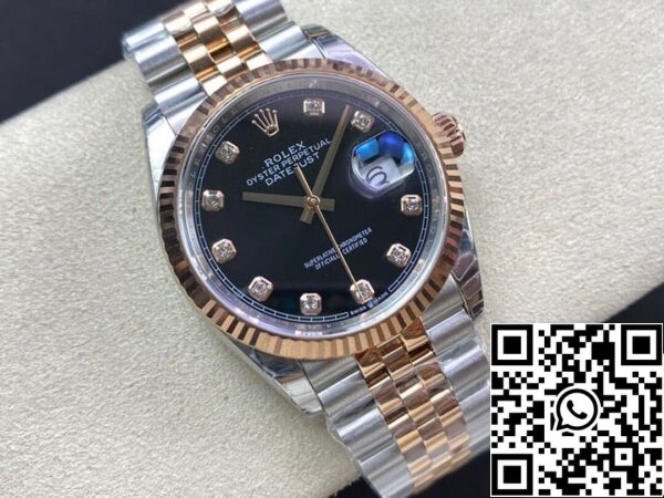 6 4a12ed0f 007d 41fb b980 bb1bc5f9e624 Rolex Datejust M126231-0019 1:1 Best Edition EW Factory Svart urtavla