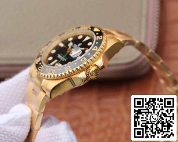 6 a04fc2f3 e4f3 4974 ab0d 3642ab2e6436 Rolex GMT Master II 116718 40mm EW Фабрика 1:1 Най-добро издание швейцарски ETA2836 Черен циферблат