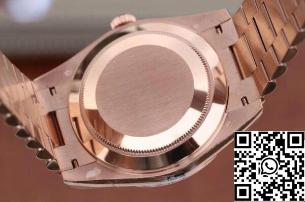 7 118 Rolex Day-Date 40mm 228235 EW Factory 1:1 Best Edition Swiss ETA3255 Cadran Marron