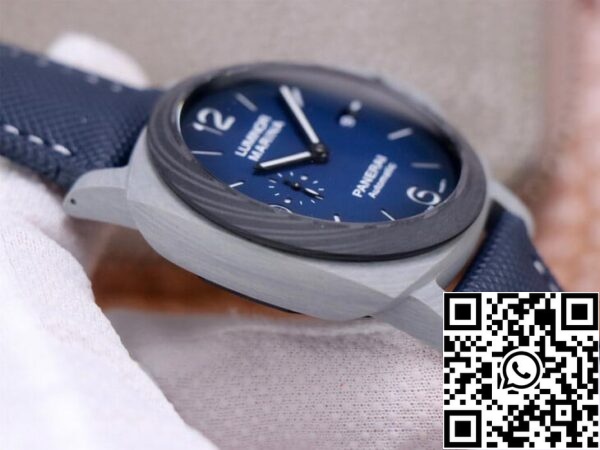 7 11 db4696c0 d37d 47e7 b31a 6562222b308a Panerai Luminor PAM1663 1:1 Best Edition VS Fabrieksgerookte Blauwe Wijzerplaat