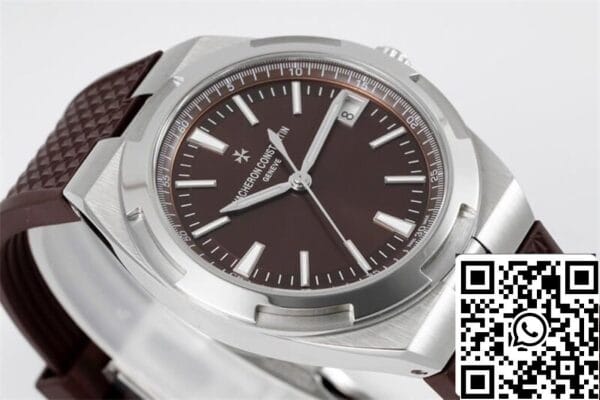 7 12 67413acb ef1c 4289 a156 495b26f62552 Vacheron Constantin Overseas 4500V 1:1 Best Edition PPF Factory Brązowy gumowy pasek