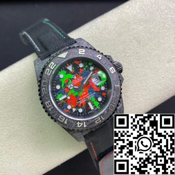 7 131 5bee7e37 63dd 4e64 b928 3f04d96281e7 Rolex GMT-MASTER II Diw 1:1 Best Edition Carbon Fiber színes számlapja