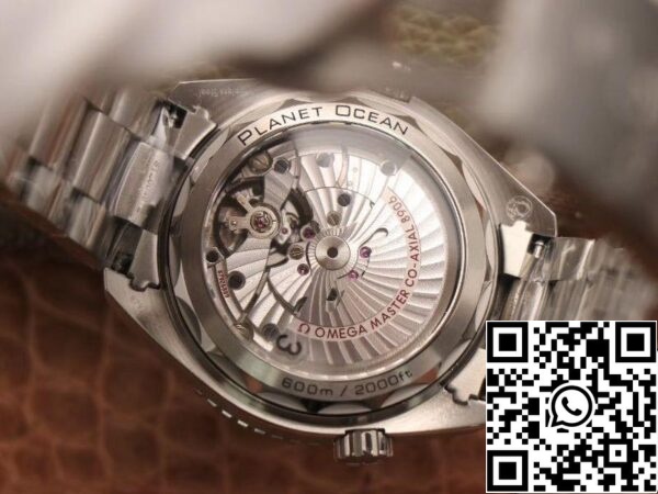 7 132 Omega Seamaster GMT 215.30.44.22.01.001 600M 1:1 Best Edition VS Factory fekete számlap svájci NH05