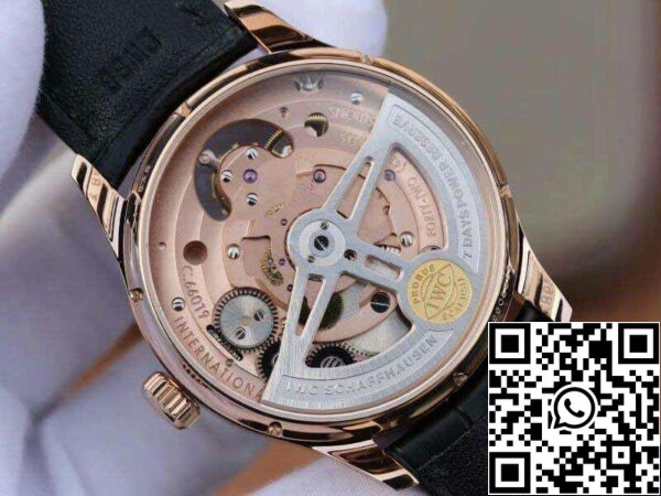 7 137 5c5840b2 57f1 4fda bf37 c0bab2523bce IWC Portugués IW504210 Tourbillon 18K Rosegold 1:1 Best Edition Movimiento tourbillon complicado automático suizo