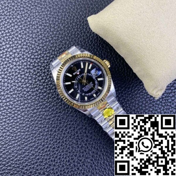 7 13 a818131d 5fc0 48c0 8e64 0caea1c0956c Rolex Sky Dweller M336933-0004 1:1 Best Edition Noob Factory V2 Fekete Számlap