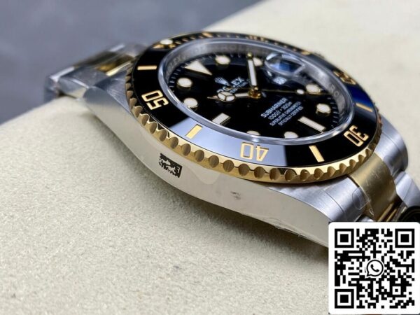 7 14 Rolex Submariner M126613LN-0002 41MM 1:1 Best Edition tiszta gyári fekete számlap