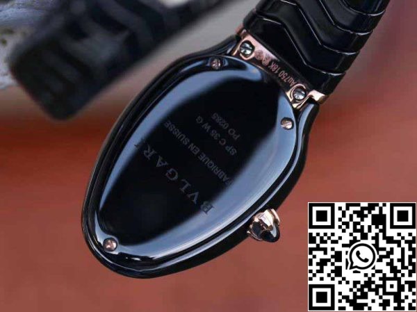 7 145 4304e73d 0b59 45bb 80df fa8801dc165f Bvlgari Srpenti Spiga 102885 1:1 Best Edition BV Factory Rose Gold No Diamond Szwajcarski mechanizm kwarcowy