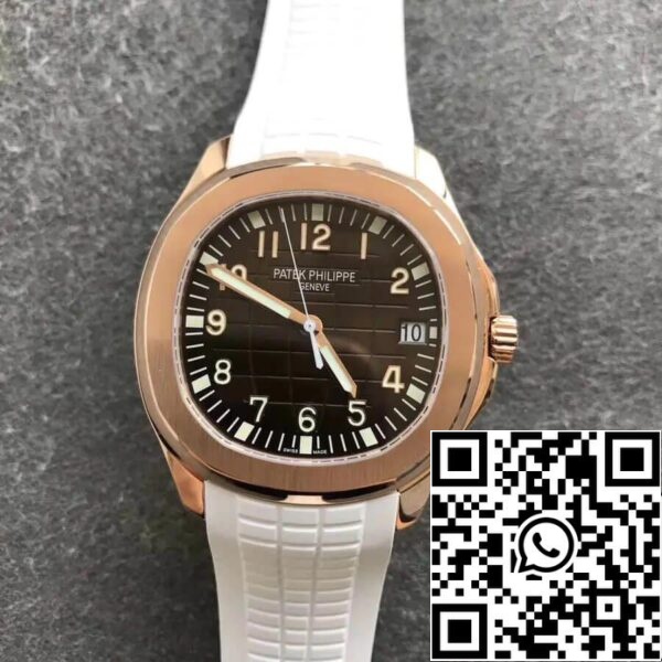 7 148 12832083 6beb 4d8a 99e0 6bf079584e0c Patek Philippe Aquanaut 5168G 1:1 Best Edition ZF Factory Cinturino Bianco