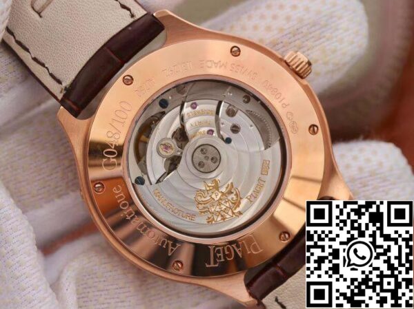 7 151 f93fd9ef d86b 4809 93eb fc791f4bac72 Piaget Black Tie Emperador G0A32017 Orologi Meccanici 1:1 Best Edition SWISS 850P 18K Rose Gold Quadrante Bianco