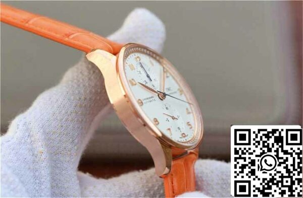 7 157 33e84a23 e841 4cc6 8a82 073a49796033 IWC Portuguese ZF Factory 1:1 Best Edition Orange Strap