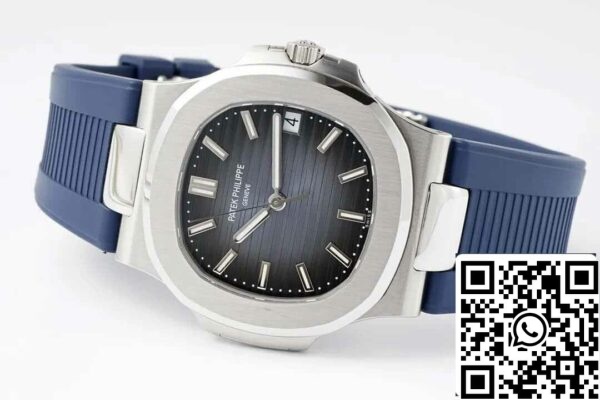 7 16 ea7a5199 431a 4762 bf97 3ffbb9216fe7 Patek Philippe Nautilus 5711 1:1 Best Edition PPF Factory Blue Rubber Strap