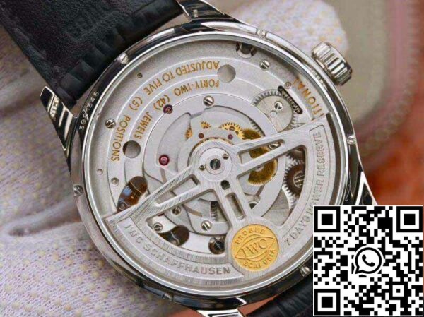 7 190 4e2bad3f 180d 4d73 861f b8682bd7079e IWC Portuguese Tourbillon IW546302 ZF Factory Herrklockor 1:1 Best Edition Swiss Tourbillon Blå Urtavla