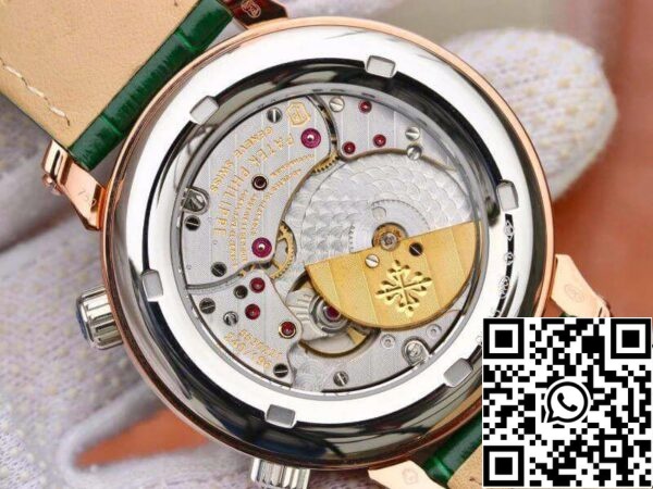 7 197 Patek Philippe Grand Complications 5102PR TW gyári 1:1 Best Edition svájci ETA240 zöld színű Patek Philippe Grand Complications 5102PR TW gyári 1:1 legjobb kiadás