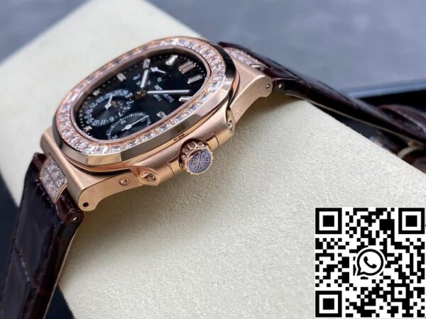 7 19 32adef7a a495 4def b5de e4ac4998fc03 Patek Philippe Nautilus 5724R-001 1:1 Best Edition GR Factory Esfera negra