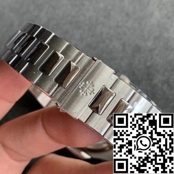 7 213 Patek Philippe Nautilus 5711/1A-010 1:1 Migliore edizione PPF Fabbrica V4 Quadrante blu Svizzera ETA324