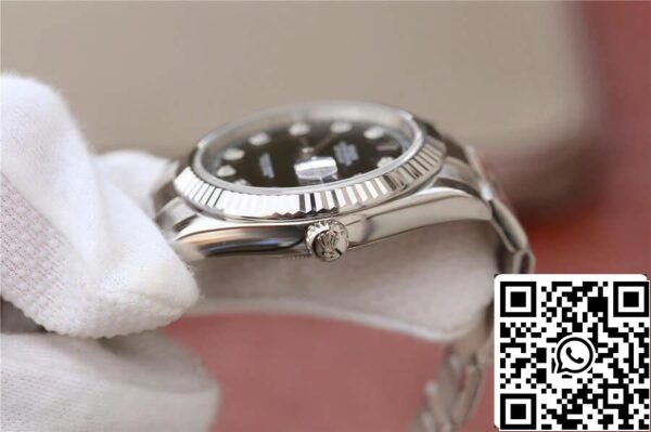 7 21 1b7b6895 dc16 4b8a 88d5 7a0530754665 Rolex Datejust M126334-0011 1:1 Най-добро издание EW Фабрика черен циферблат