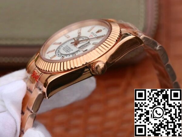 7 21 2a7d80d4 671c 4117 8453 75c5e9943537 Rolex Sky Dweller M326935-0005 Paras 1:1 Edition Noob Factory Rose kultaa