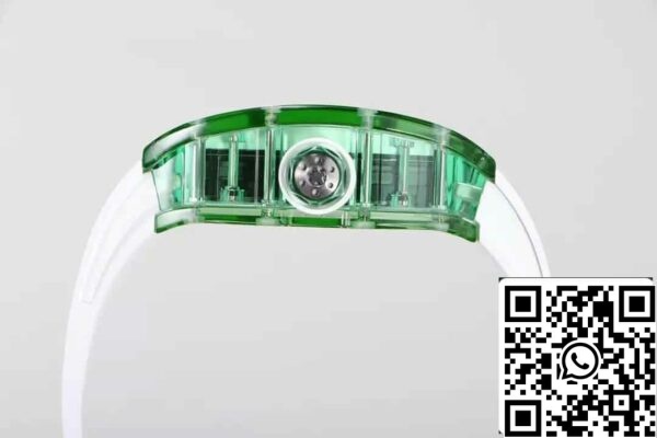 7 21 8574bd6e 3e6c 4119 84d8 d7ad12ed1ad7 Réplica Richard Mille RM055 Best 1:1 Edition RM Factory Caixa verde transparente