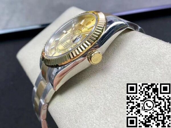 7 22 f4ecb93a 5a14 4b4b bedc 230090853f5e Rolex Sky Dweller M326933-0001 V2 Best 1:1 Edition Noob Factory Quadrante Champagne