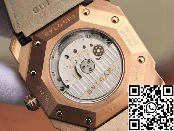 7 235 Bvlgari Octo solotempo 102485 BG041BBSPGVD Hombres Relojes 1:1 Mejor Edición Automático Suizo BVL 193