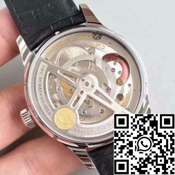 7 238 IWC Portugisisk IW544601 YL Factory 1:1 Best Edition Schweizisk Tourbillon Vit Urtavla