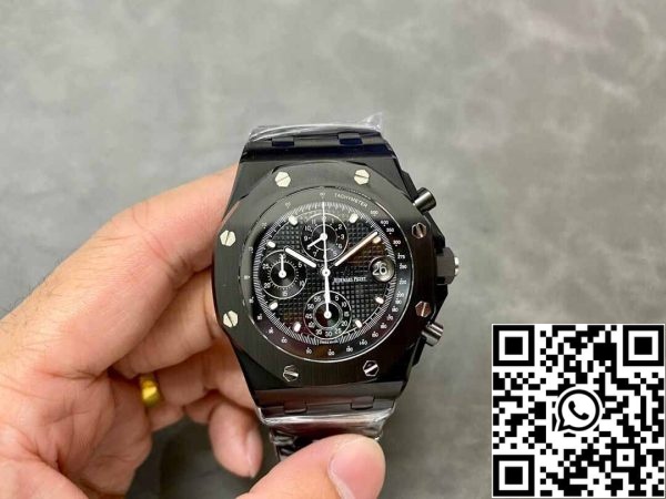 7 23 741f63bc cae8 4720 bd33 cf8899059248 Audemars Piguet Royal Oak Offshore 26238CE.OO.1300CE.01 1:1 Beste Editie APF Fabriek Zwarte Wijzerplaat