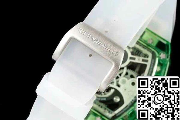 7 24 a131ce5f 6bd7 4b89 9ae2 c55d041bd662 Richard Mille RM26-01 Tourbillon Mejor Edición 1:1 RM Factory Verde Caja Transparente