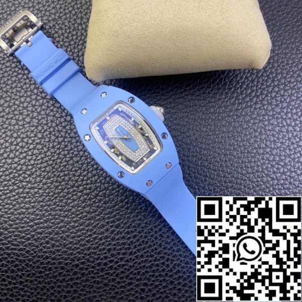 7 26 4e90db2a 01bb 4a1d b4a4 d13cec125d22 Richard Mille RM 07-01 1:1 Най-добро издание RM Factory Син керамичен корпус