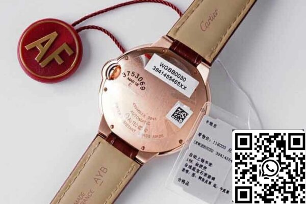 7 28 a57b2585 e49e 4467 9c70 d2ea433a974d Replica Ballon Bleu De Cartier 42MM WGBB0030 AF Factory Rose Gold Gehäuse