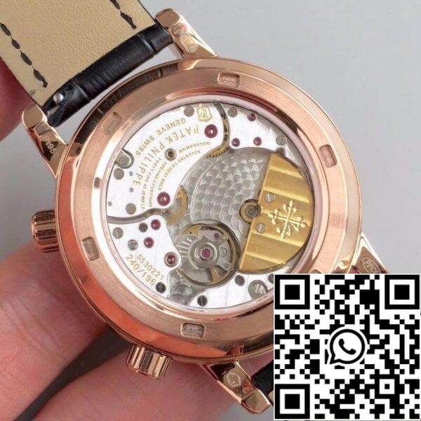 7 296 Patek Philippe Grand Complications 6102R-001 TW Factory 1:1 Best Edition svájci ETA240 Celestial fekete forgó tárcsás számlap