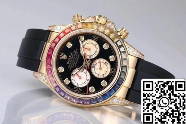 7 29 b99c8d11 6a01 412c a27d 73be99282a7c Rolex Daytona 116598RBOW 1:1 Best Edition BL Factory Gul Guld Schweiz ETA4130