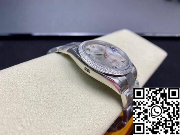 7 2 66bcb30e 7eb2 4ee5 b135 c138487637fa Rolex Datejust M126284RBR-0022 1:1 Best Edition EW Factory Silver Dial