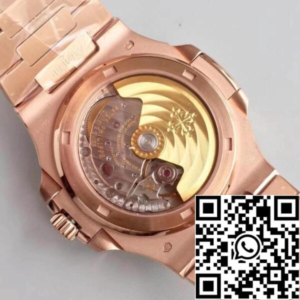 7 309 Patek Philippe Nautilus 5711/1R-001 PF Factory 1:1 Best Edition Swiss ETA324 Brown Textured Dial