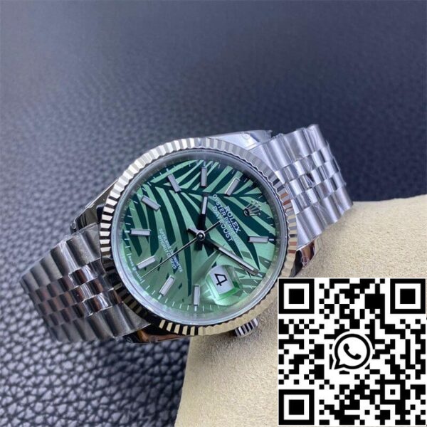 7 30 875e28ce a554 4b38 9f4f 0d99ee5386b4 Rolex Datejust M126234-0047 36MM 1:1 Best Edition VS Factory Green Dial