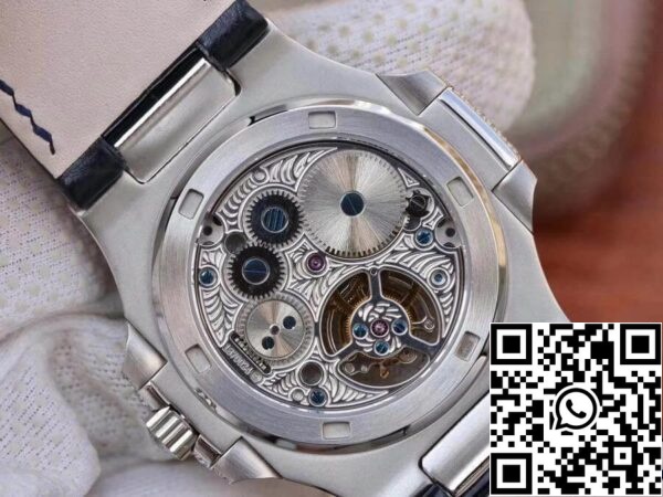 7 310 Patek Philippe Nautilus Jumbo 5711 R8 Jumbo 5711 R8 Factory 1:1 Best Edition svájci Tourbillon kék tárcsa