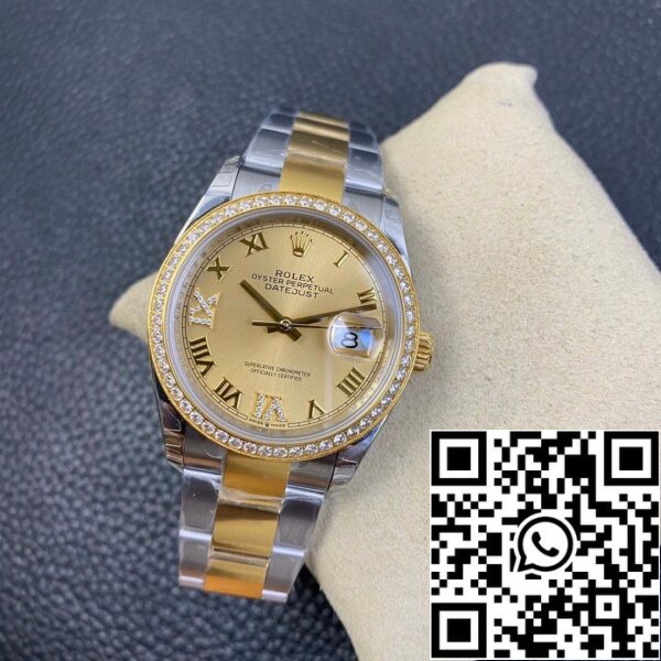 7 36 05d8dfee 759f 42d1 a0bb 71dfd18e3d88 Rolex Datejust 126283 1:1 Най-добро издание EW Фабрика жълто злато