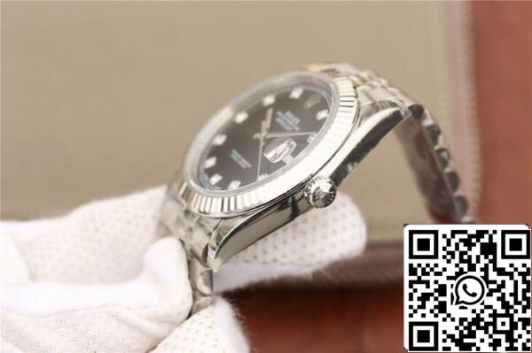 7 36 4f23a3a5 e517 4bef 93ab 1082478b4098 Rolex Datejust M126334-0012 1:1 Best Edition EW Factory Svart urtavla