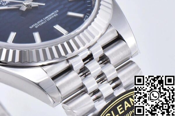 7 38 Rolex Datejust M126234-0049 36MM 1:1 Best Edition Clean Factory Blue Dial Puhdas Factory Blue Dial