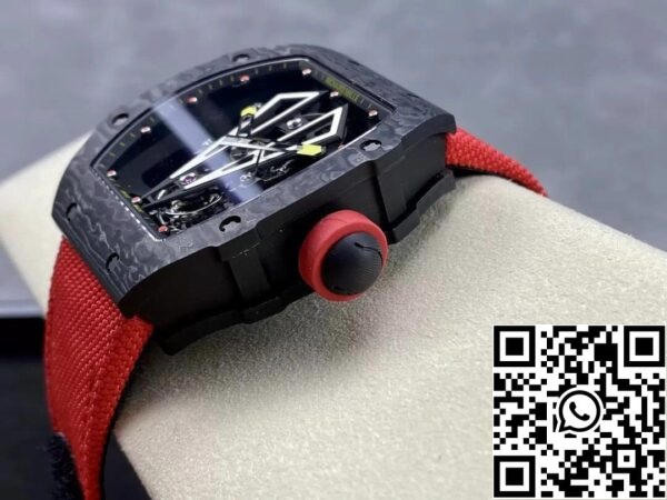 7 39 cea1c1db 8839 43e6 bdaf 831242b3bd9f Richard Mille RM27-03 Tourbillon 1:1 Best Edition BBR Factory Black Carbon Fiber Case