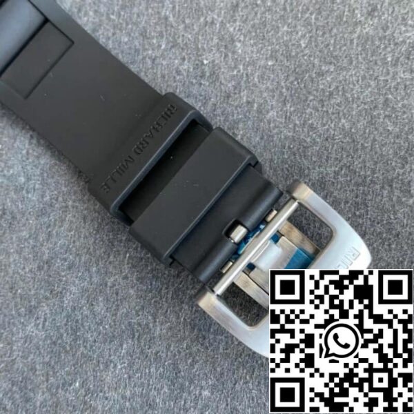 7 3 4e274bc2 45a8 46a4 af3f dc8f74088006 Richard Mille RM011 1:1 Best Edition KV Factory Fekete gumiszíj