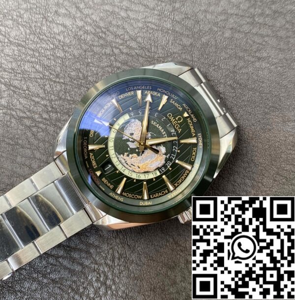 7 42 23ed4897 c064 40f8 8d96 100119ee1650 pomanjšan Omega Seamaster 220.30.43.22.10.001 1:1 Best Edition VS Factory Green Dial