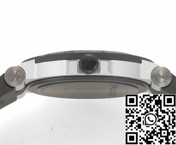 7 43 422d6870 2497 4375 a4c2 9d059b7261f5 Bvlgari Aluminio 103382 1:1 Best Edition BV Factory Esfera Gris