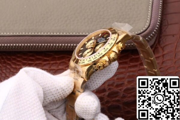 7 43 8a4ba369 48d7 4f88 a640 2c5b511b1b66 Rolex Daytona Cosmograph M116508-0009 1:1 Best Edition JH Factory 18K Guld