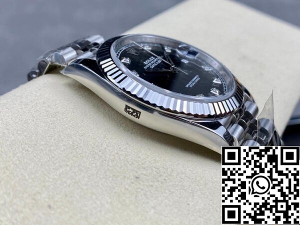 7 43 aaa7c831 0164 4241 9498 dc64a9ca85d6 Rolex Datejust M126334-0012 1:1 Най-добро издание Чиста фабрика Черен циферблат