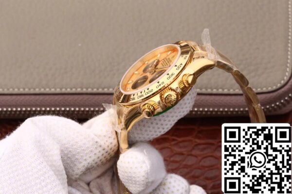 7 44 e9952691 f323 4ef5 828b f9b151153a8a Rolex Daytona 116508 1:1 Best Edition JH Factory Sárga arany fekete kronográf